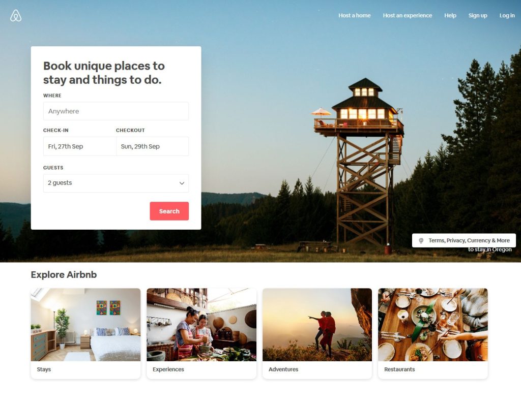 how to create an online marketplace website like Airbnb by AgileTech