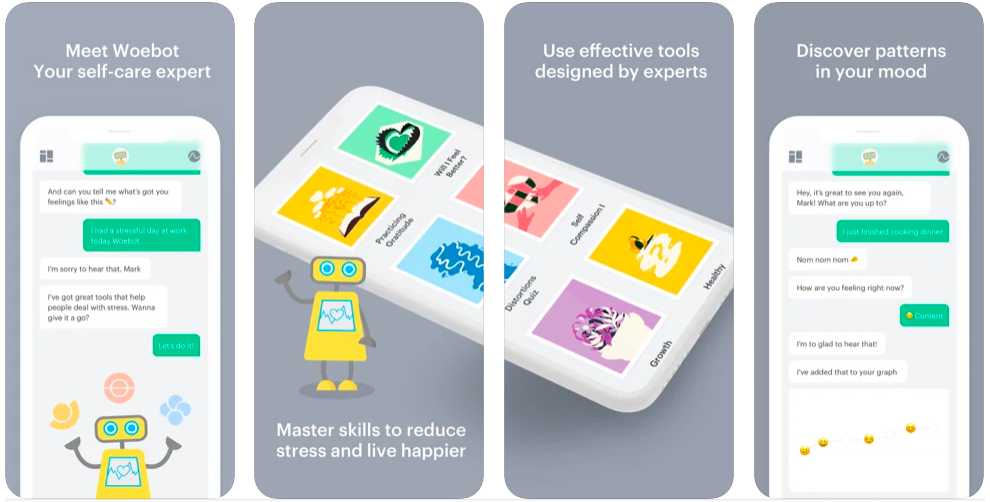 Woebot mental healthcare app