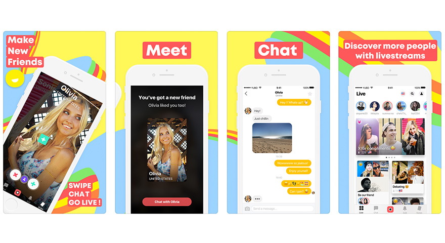 yubo is a making friend app for teens