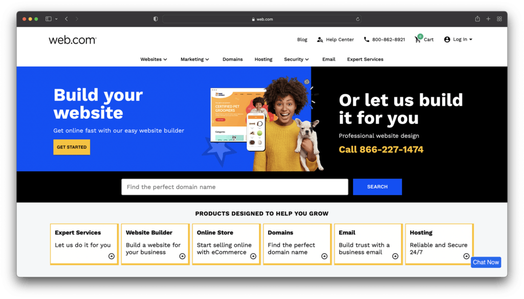 Web.com - Low-code/No-code Platforms